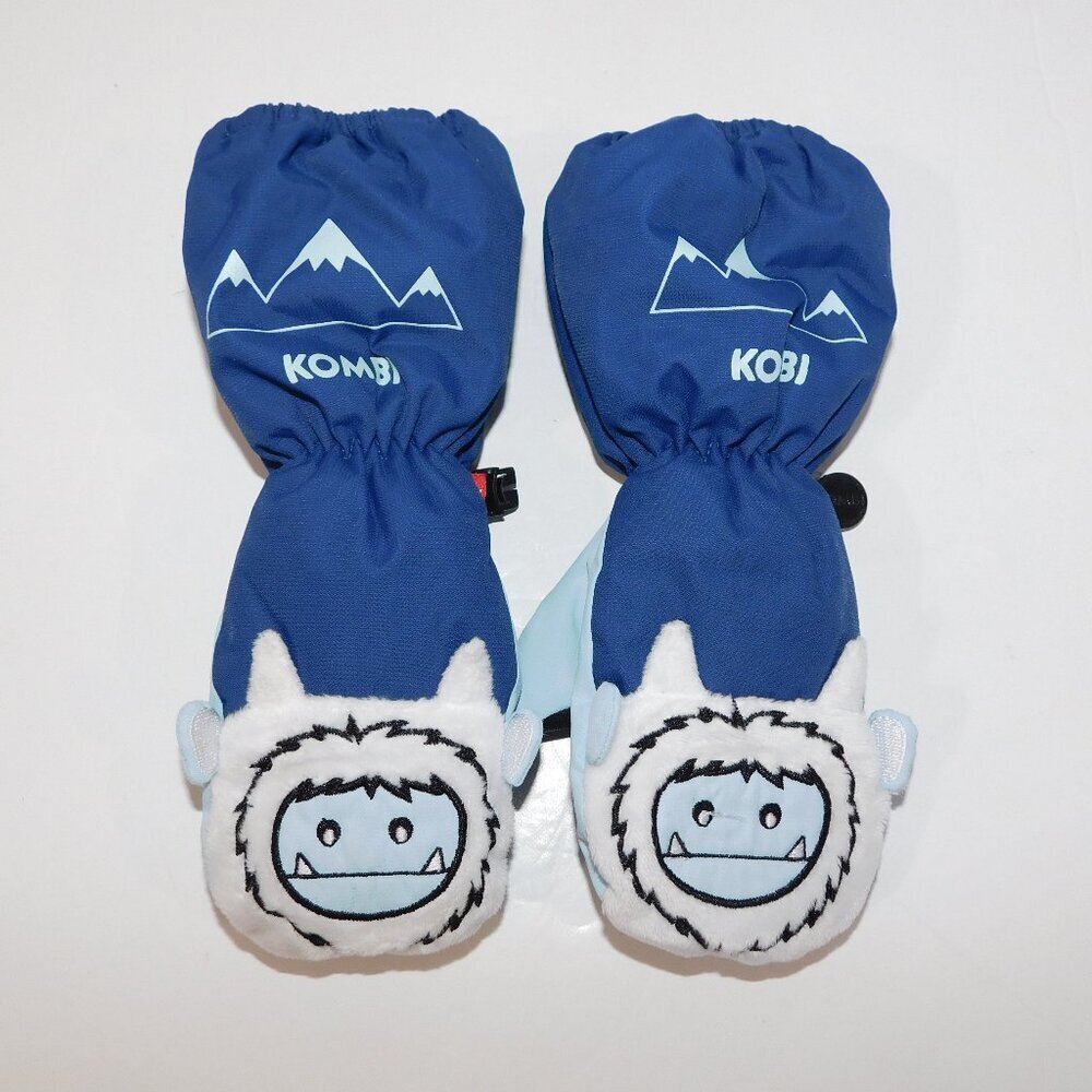 Charlie the Yeti Pull On Kids Mittens Kombi Imaginary Friends Small 2 - 3 Years